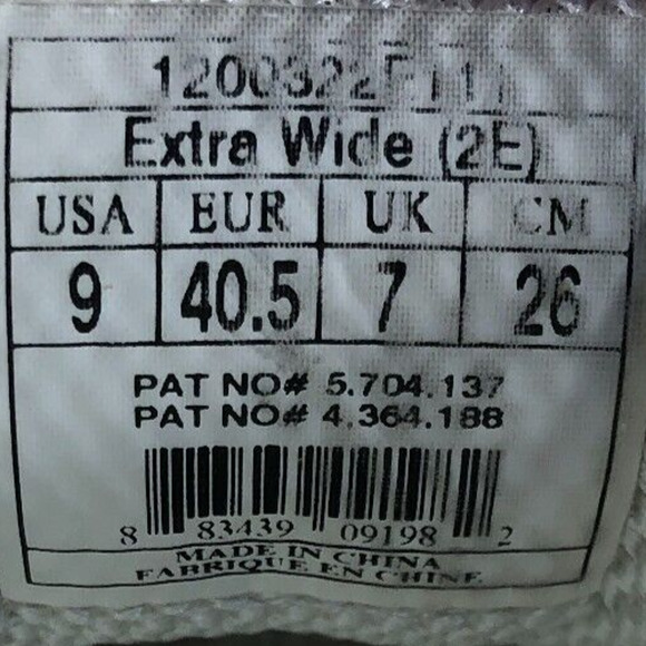 Brooks Addiction Walker White Walking Shoes Women's 9 2E Extra Wide 1200322E111 - Picture 7 of 8